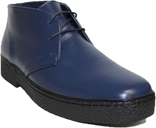 navy chukka boots mens