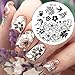 Born Pretty Nail Art Stamping Template Image Plate Spring Theme BP24