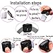 Antermart for Fitbit Versa Bands, Adjustable Silicone Replacement Sport Band Bracelet Strap for Fitbit Versa Smart Watch,Fitness Accessories Wristbands with Metal Buckle,2/3/4/5pcs Group