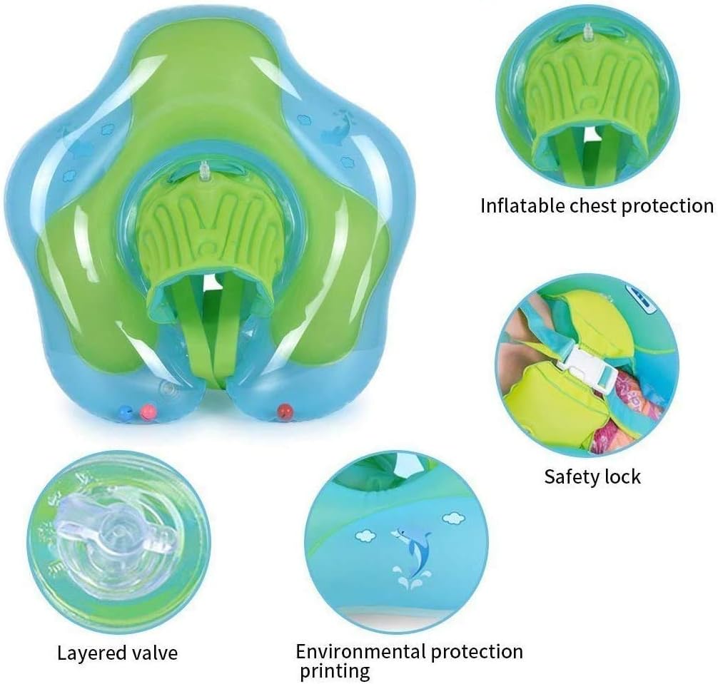 Exceed Baby Pool Float, Inflatable Baby Swimming Float Ring with Seat