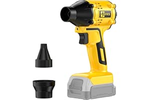 OHYES Air Blower Brushless HighSpeed Motor Compatible with DeWALT 20v Max Battery Air Duster Leaf Blower For Camping BBQ & Workshop (Battery not included)