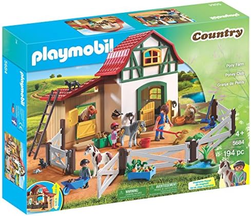 PLAYMOBIL 5684 Pony Farm Playset 