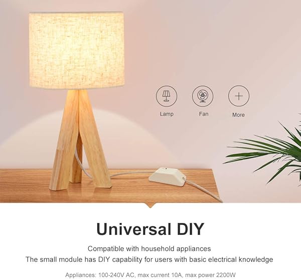 SONOFF RFR3 Interruptor para Control de Luces Inalmbrico por RF Wi Fi Inteligente Mdulo Universal para Bricolaje para Solucin de Automatizacin Domtica Funciona con Amazon Alexa y Google Home