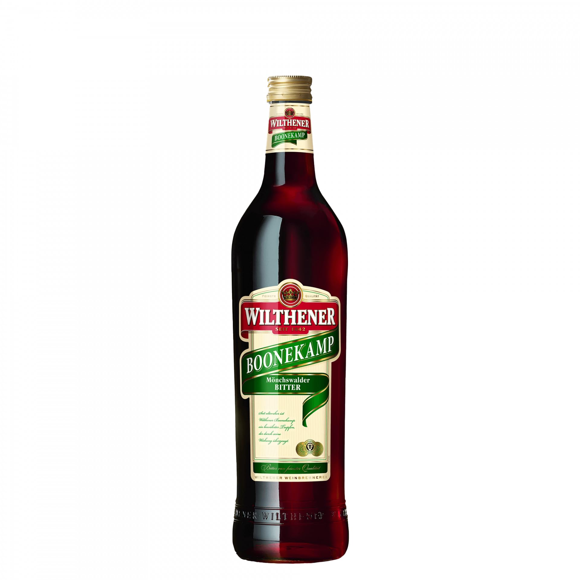 Wilthener Boonekamp I Mönchswalder Bitter I ohne Zuckerzusatz I 43% vol. | 0,7 l