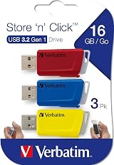 Verbatim Store 'n' Click USB 3.2 Gen1 16GB Flash Drive - Locking Mechanism - view 5