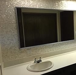 Art3d Mother of Pearl Shell Mini Square Seamless