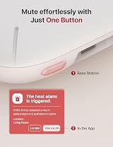 X-Sense XH02-M 2-Pack Wireless Interlinked Heat Alarm with 7-Year Battery view 3
