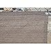 Alion Home Elegant Privacy Screen Fence Mesh Windscreen for Backyard Deck Patio Balcony Pool Porch Railing 3 FT Height-Brown/Mocha (3' x 10')