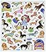 Tattoo King Multi-Colored Stickers-Dachshunds
