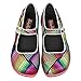 Hot Chocolate Design Chocolaticas Kinetic Women's Mary Jane Flat Multicoloured HCD 35