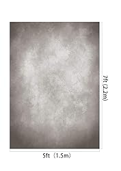 Kate 5x7ft Vintage Backdrops Abstract Grey Portrait