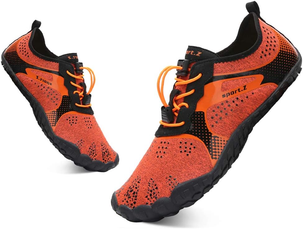Water Shoes Mens Womens Beach Quick Dry Swim Barefoot Shoes Aqua Sock Outdoor Athletic Pool Shoes for Kayaking, Swimming, Yoga, Surfing, Fishing