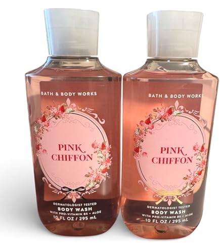 Amazon.com : Bundle Pack Bath Body Works PINK CHIFFON Body Cream