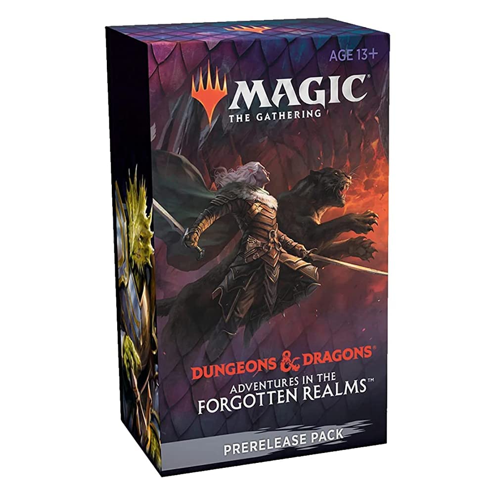 Card Game Magic: The Gathering - Adventures in The Forgotten Realms Prerelease Pack