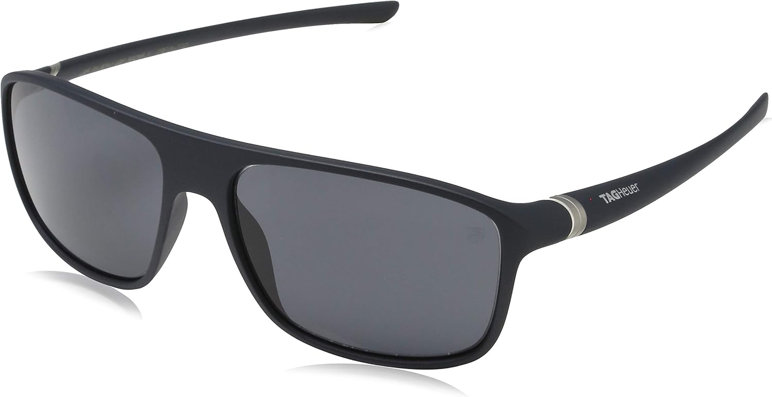 TAG HEUER Men's Sonnenbrille Th6041 Sunglasses, Blue (Blue), 59.0