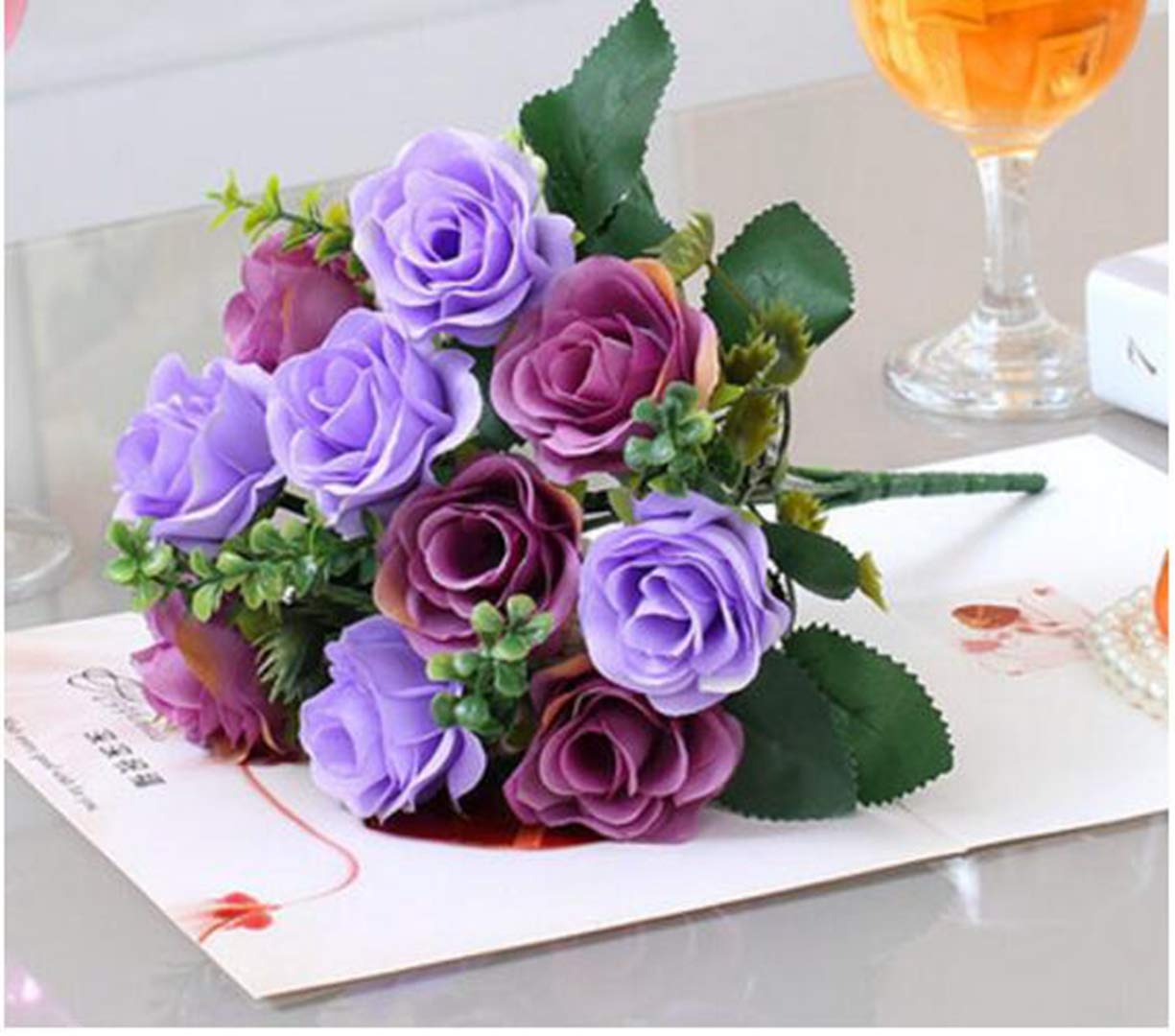 Fausses Fleurs Jiahuahuhh Bundle Unique De Fleurs