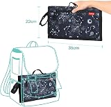 Lekebaby Portable Nappy Changing Mat Travel Baby Change Mat with Wipe-Pocket view 2