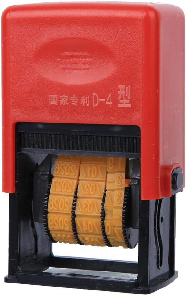 Fafeicy D-4 Manual Date Coding Machine Adjustable Print Food Bag Label Packaging