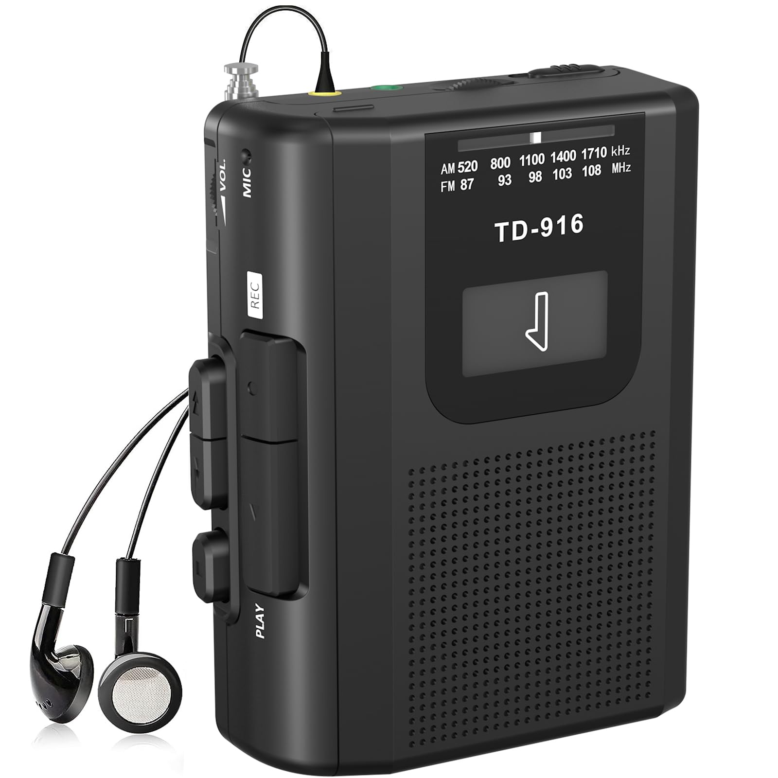 Mua Portable Cassette Recorder Player, Compact Vintage AM FM Tape