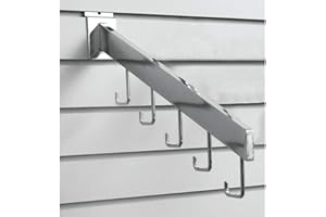 RETAIL RESOURCE Chrome Rectangular 5-Waterfall Racks, 82491