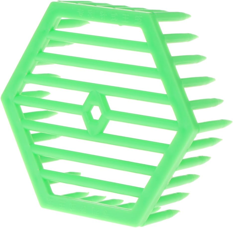 LANDUM Bee Queen Cage Beekeeping Apiculture Tool Plastic Equipment Hexagonal Supplies