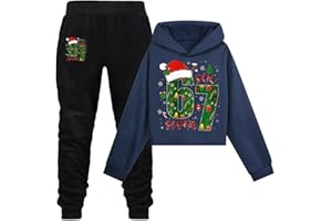 67 Shirts and Pants Sets for Kids Funny Christmas Graphic Sweatshirts and Pants 67 Meme Outfits for Boys Girls