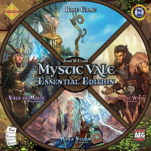 Mystic Vale Essential Edition Base Game and Expansions, Complete Set
