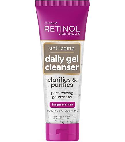 Amazon.com: LIVAURA Retinol Skin Care Set for Women - Cleanser