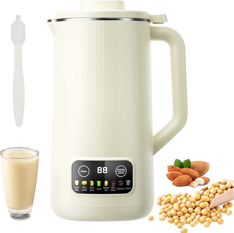 Les-Theresa 20 Oz Nut Milk Maker, Easy Digital Soup Maker, Self-Cleaning