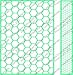 Cricut Cuttlebug Embossing Folder Honeycomb, 5-Inch by 7-Inch