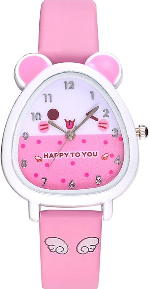 Kinderuhr Niedliches Tier Design Junge Mädchen mit Silikonarmband ...