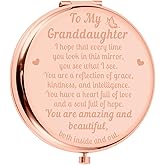 STVK Valentines Day Gifts for Women Girls Granddaughter Makeup Compact Mirror for College Girl Teen Girls 16-18 Valentine's Gift for Kids Birthday Gifts for Granddaughter from Grandma