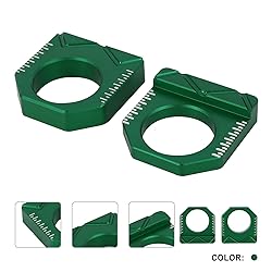 USTPO Motorcycle Rear Axle Block 2pcs Chain