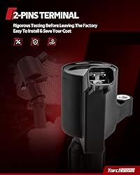 Torchbeam 4 Ignition Coil Pack UF651 Fit for 2.0