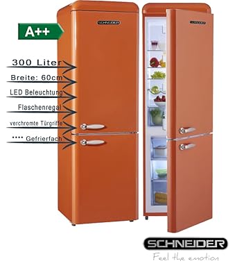 Schneider SL300 o CB a + + Retro Diseño nevera y congelador ...