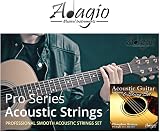 Adagio 2 Sets Phosphor Bronze Acoustic Guitar Strings 10-47 Pro Series view 5