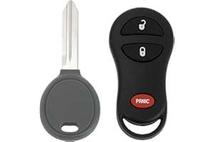 X AUTOHAUX 315MHz GQ43VT17T Keyless Entry Remote Ignition Transponder Key Fob for Dodge for Ram 1500 2500 3500 Pickup 2002-20