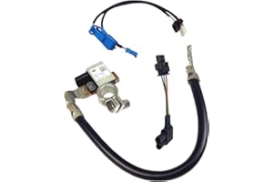LAIPZ Battery Negative Cable with Intelligent Battery Sensor (IBS) + Adapter Leads compatible with BMW