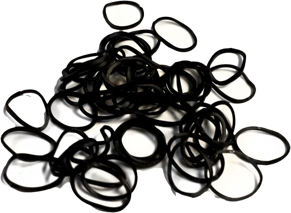 Black Elastic Bands For Your Tattoo Machine Gun (Pack Of 100)