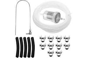 ECOMAID Fuel Tank Standpipe Kit Replaceable Parking Heater Fuel Line Kit, Diesel Heater Standpipe Fuel Hose Clip Kit for Weba