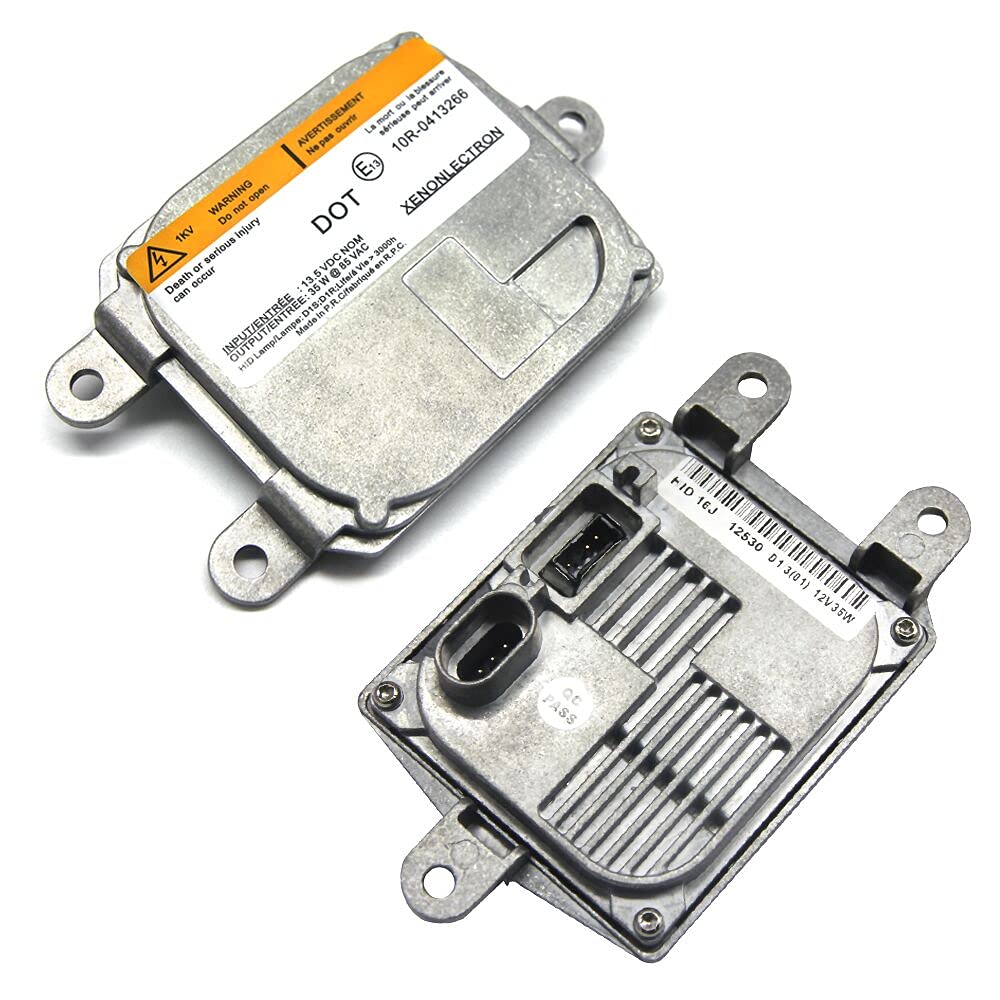 Replacement D1S HID Xenon Headlight Ballast Control Unit Compatible With Osram Xenaelectron 35 XT5-D1/12V