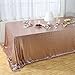 Poise3EHome Rose Gold Sequin Tablecloth 60×102 Inch Rectangle Sparkly Fabric Table Cloth for Birthday Wedding Party Christmas Holiday Baby Shower Decoration