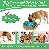 Vivifying Snuffle Mat Round Dog Feeding Toy 18in Non Slip Durable Fabric view 4