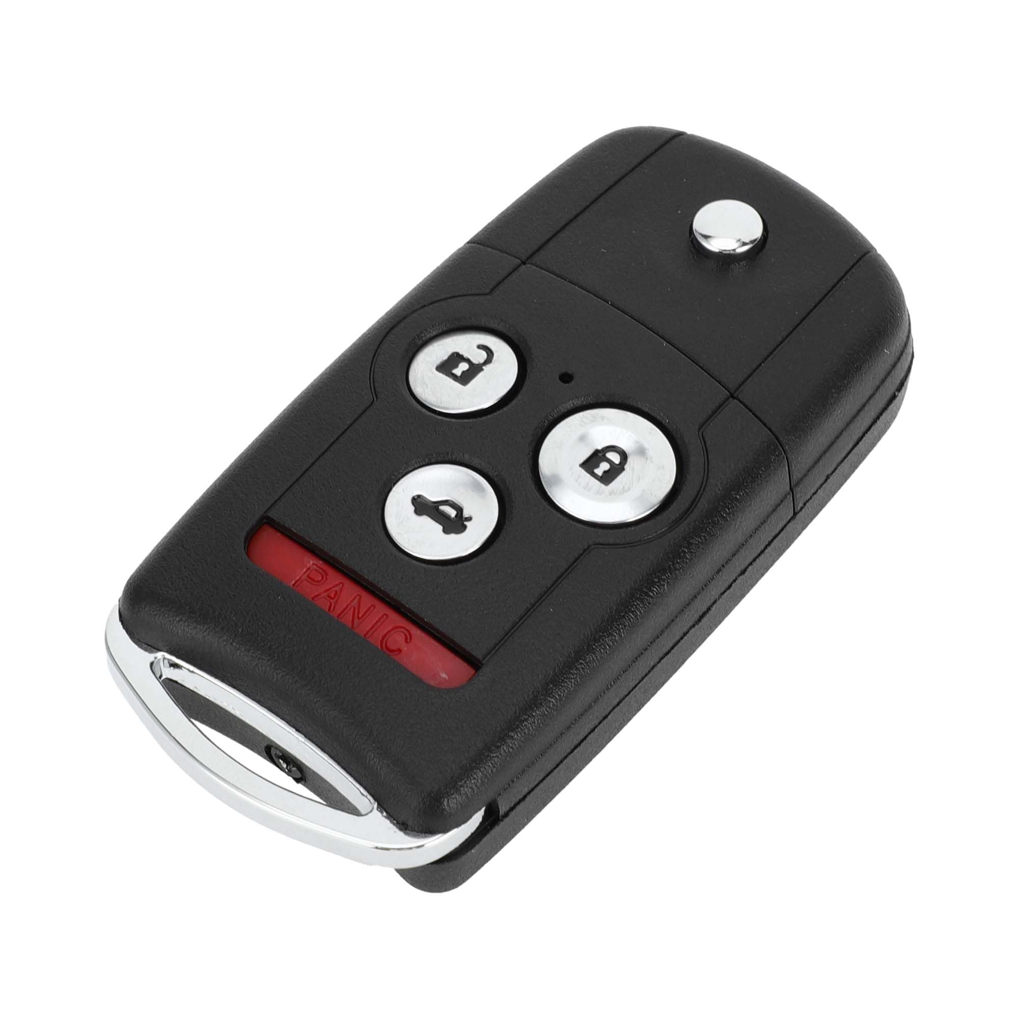 Photo 1 of X AUTOHAUX Key Shell Case Keyless Entry Remote Key Fob Replacement Case for Honda Accord 2008-2012 for Acura TL 2007-2014 4 Buttons IYZFBSB802
