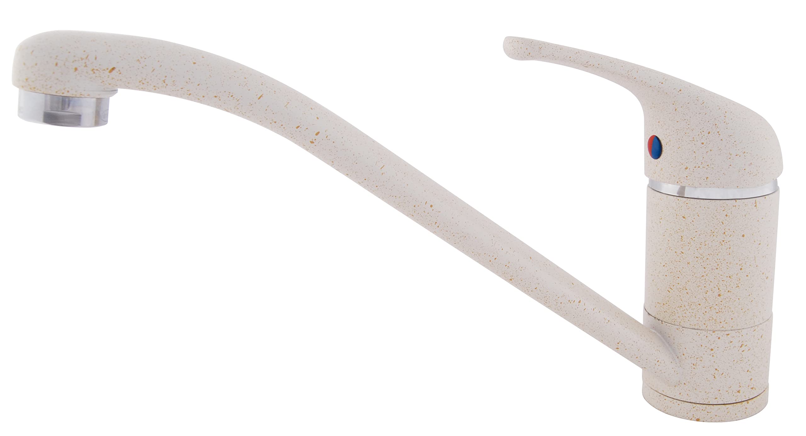 Laggi Saturnus 725155 Sink Mixer Tap, Granite Beige Finish