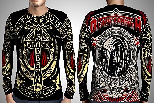 polyst Black Sabbath Heavy Metal Band Art 1 Man Apparel Size S - XXXl