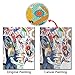 Diamond Art Kits for Adults Full Drill - Diamond Painting Kits for Beginners and Students with Adults' Paint-by-Number Kits for Wall Decoration, Gift, Relax (Colorful Elephant)