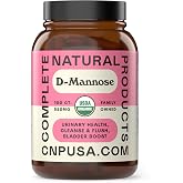 CNP | D Mannose Capsules 520mg - UTI Support, Bladder Urinary Tract Aid | Organic D Mannose 520Mg Capsules For UTI Support, Urinary Tract &amp; Bladder Health; Vegan Non GMO, No Fillers, Kosher