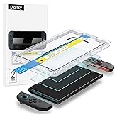 Didisky 2-Pack OneTouch Auto-Alignment Kit for Nintendo Switch 2 Matte Screen Protector, Anti-Glare Tempered Glass for Uninterrupted Gaming