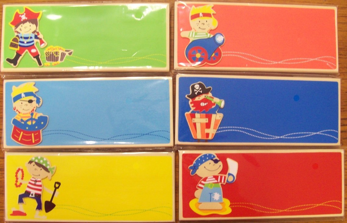 Boys Make Your Own Wooden Name Bedroom Door Sign Pirate Design